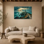 Premium Wall Art Yatay Html Edition – CP-UK-CC-H-003 presented in a sophisticated home setting