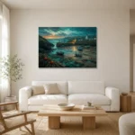 Premium Wall Art Yatay Html Edition – CP-UK-CC-H-004 styled in a refined neutral interior