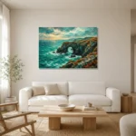 Premium Wall Art Yatay Html Edition – CP-UK-CC-H-005 styled in a refined neutral interior