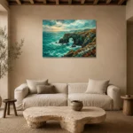 Premium Wall Art Yatay Html Edition – CP-UK-CC-H-005 presented in a sophisticated home setting