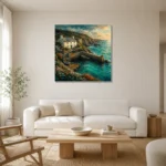 Premium Wall Art Kare Html Edition – CP-UK-CC-S-001 styled in a refined neutral interior