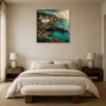 Premium Wall Art Kare Html Edition – CP-UK-CC-S-001 showcased in an elegant minimalist interior