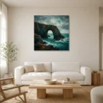 Premium Wall Art Kare Html Edition – CP-UK-CC-S-005 styled in a refined neutral interior