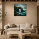 Premium Wall Art Kare Html Edition – CP-UK-CC-S-005 presented in a sophisticated home setting