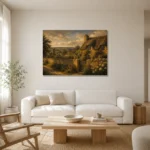 Premium Wall Art Yatay Html Edition – CP-UK-CP-H-001 styled in a refined neutral interior