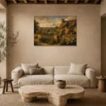 Premium Wall Art Yatay Html Edition – CP-UK-CP-H-001 presented in a sophisticated home setting