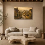 Premium Wall Art Yatay Html Edition – CP-UK-CP-H-002 presented in a sophisticated home setting