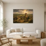 Premium Wall Art Yatay Html Edition – CP-UK-CP-H-003 styled in a refined neutral interior
