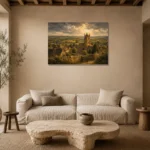 Premium Wall Art Yatay Html Edition – CP-UK-CP-H-003 presented in a sophisticated home setting