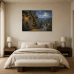 Premium Wall Art Yatay Html Edition – CP-UK-CP-H-004 showcased in an elegant minimalist interior