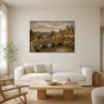 Premium Wall Art Yatay Html Edition – CP-UK-CP-H-005 styled in a refined neutral interior