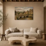 Premium Wall Art Yatay Html Edition – CP-UK-CP-H-005 presented in a sophisticated home setting