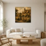 Premium Wall Art Kare Html Edition – CP-UK-CP-S-001 styled in a refined neutral interior