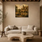 Premium Wall Art Kare Html Edition – CP-UK-CP-S-001 presented in a sophisticated home setting