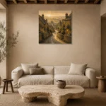 Premium Wall Art Kare Html Edition – CP-UK-CP-S-002 presented in a sophisticated home setting