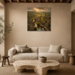 Premium Wall Art Kare Html Edition – CP-UK-CP-S-003 presented in a sophisticated home setting