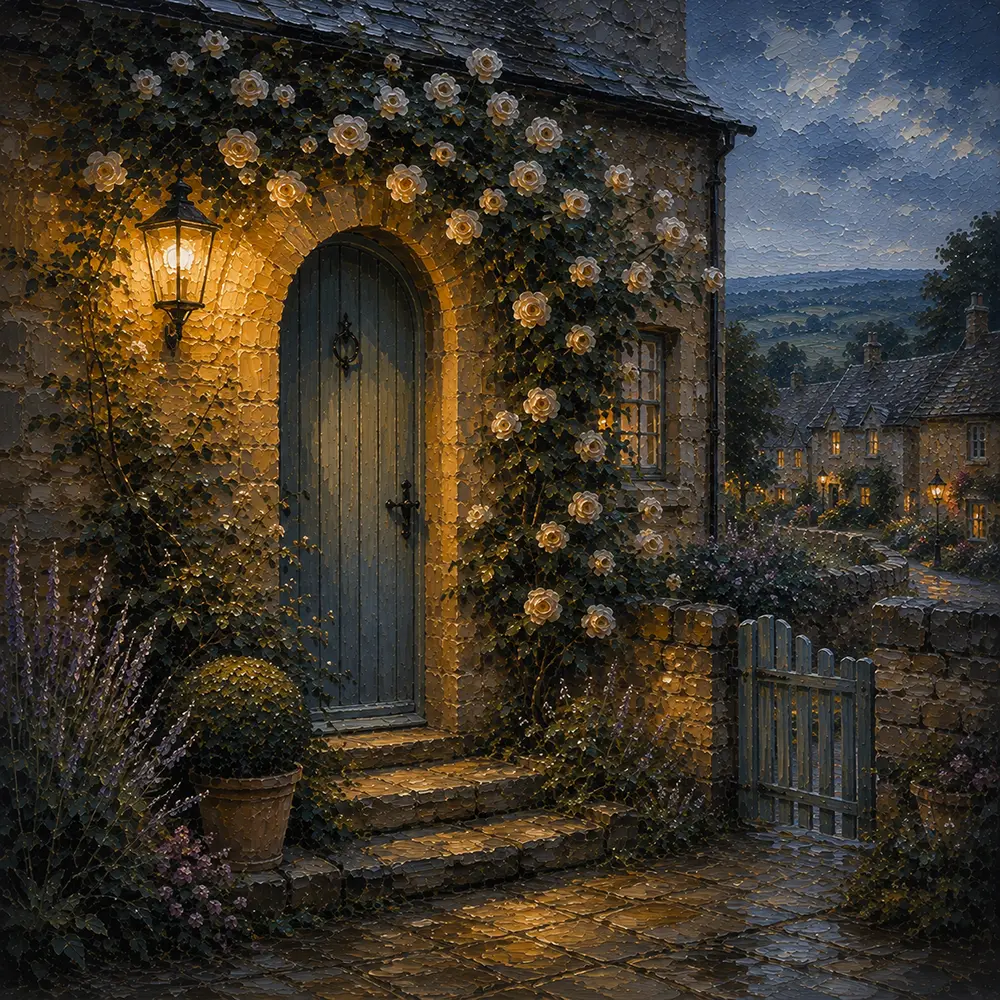 Cotswold Echo Cotswolds Wall Art Cotswold Honey Art Print