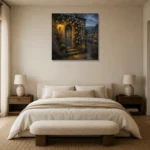 Premium Wall Art Kare Html Edition – CP-UK-CP-S-004 showcased in an elegant minimalist interior