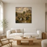 Premium Wall Art Kare Html Edition – CP-UK-CP-S-005 styled in a refined neutral interior