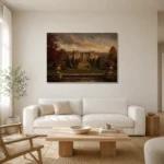Premium Wall Art Yatay Html Edition – CP-UK-EM-H-001 styled in a refined neutral interior
