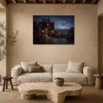 Premium Wall Art Yatay Html Edition – CP-UK-EM-H-004 presented in a sophisticated home setting