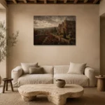 Premium Wall Art Yatay Html Edition – CP-UK-EM-H-005 presented in a sophisticated home setting