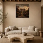 Premium Wall Art Kare Html Edition – CP-UK-EM-S-001 presented in a sophisticated home setting