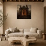 Premium Wall Art Kare Html Edition – CP-UK-EM-S-002 presented in a sophisticated home setting