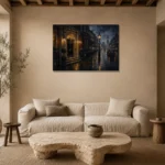Premium Wall Art Yatay Html Edition – CP-UK-LG-H-004 presented in a sophisticated home setting