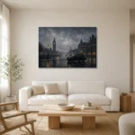 Premium Wall Art Yatay Html Edition – CP-UK-LG-H-005 styled in a refined neutral interior