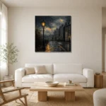 Premium Wall Art Kare Html Edition – CP-UK-LG-S-001 styled in a refined neutral interior