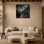 Premium Wall Art Kare Html Edition – CP-UK-LG-S-001 presented in a sophisticated home setting