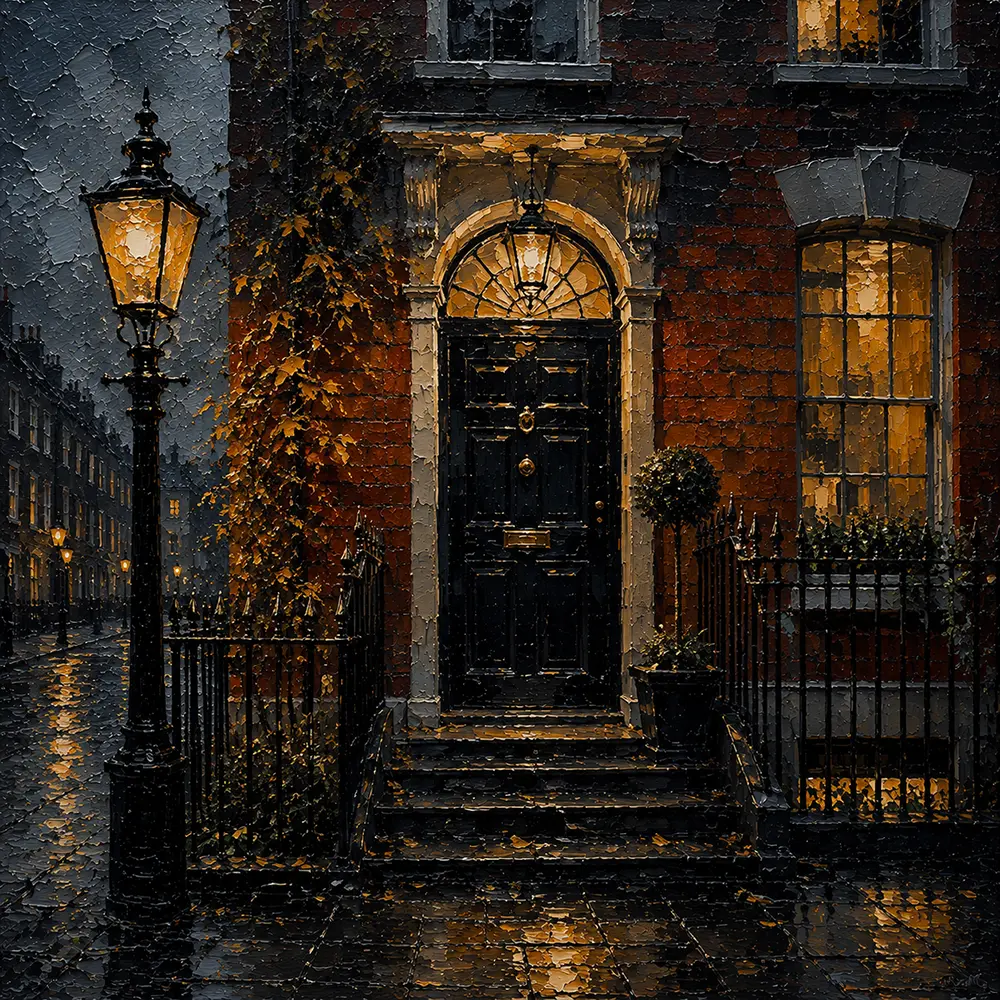 Gaslight Echo London Wall Art London Gaslight Art Print