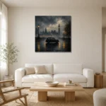Premium Wall Art Kare Html Edition – CP-UK-LG-S-005 styled in a refined neutral interior