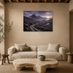 Premium Wall Art Yatay Html Edition – CP-UK-SH-H-002 presented in a sophisticated home setting