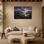 Premium Wall Art Yatay Html Edition – CP-UK-SH-H-003 presented in a sophisticated home setting