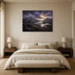 Premium Wall Art Yatay Html Edition – CP-UK-SH-H-003 showcased in an elegant minimalist interior