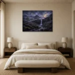 Premium Wall Art Yatay Html Edition – CP-UK-SH-H-004 showcased in an elegant minimalist interior