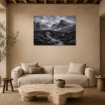 Premium Wall Art Yatay Html Edition – CP-UK-SH-H-005 presented in a sophisticated home setting