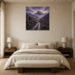 Premium Wall Art Kare Html Edition – CP-UK-SH-S-002 showcased in an elegant minimalist interior