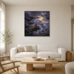 Premium Wall Art Kare Html Edition – CP-UK-SH-S-003 styled in a refined neutral interior