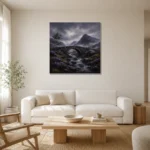 Premium Wall Art Kare Html Edition – CP-UK-SH-S-005 styled in a refined neutral interior
