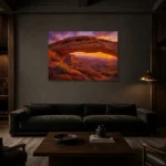 Premium Wall Art Yatay Html Edition – CP-US-DS-H-001 shown in a warm modern interior