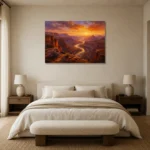Premium Wall Art Yatay Html Edition – CP-US-DS-H-002 showcased in an elegant minimalist interior