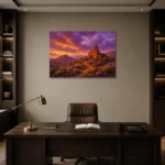 Premium Wall Art Yatay Html Edition – CP-US-DS-H-003 displayed in a contemporary gallery-inspired room