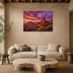 Premium Wall Art Yatay Html Edition – CP-US-DS-H-003 presented in a sophisticated home setting