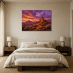 Premium Wall Art Yatay Html Edition – CP-US-DS-H-003 showcased in an elegant minimalist interior