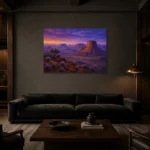 Premium Wall Art Yatay Html Edition – CP-US-DS-H-004 shown in a warm modern interior