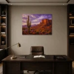 Premium Wall Art Yatay Html Edition – CP-US-DS-H-005 displayed in a contemporary gallery-inspired room