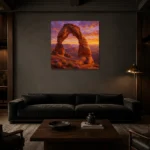 Premium Wall Art Kare Html Edition – CP-US-DS-S-001 shown in a warm modern interior